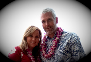 Ed & Susanne, Old Lahaina Luau, Maui, August, 2019